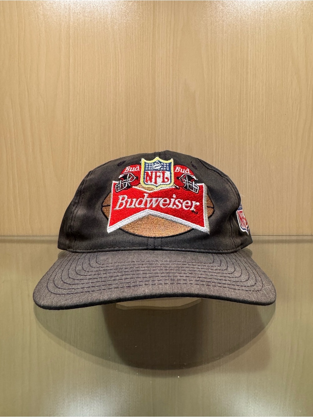 Vintage 90’s STARTER Budweiser NFL Football SnapBack Hat